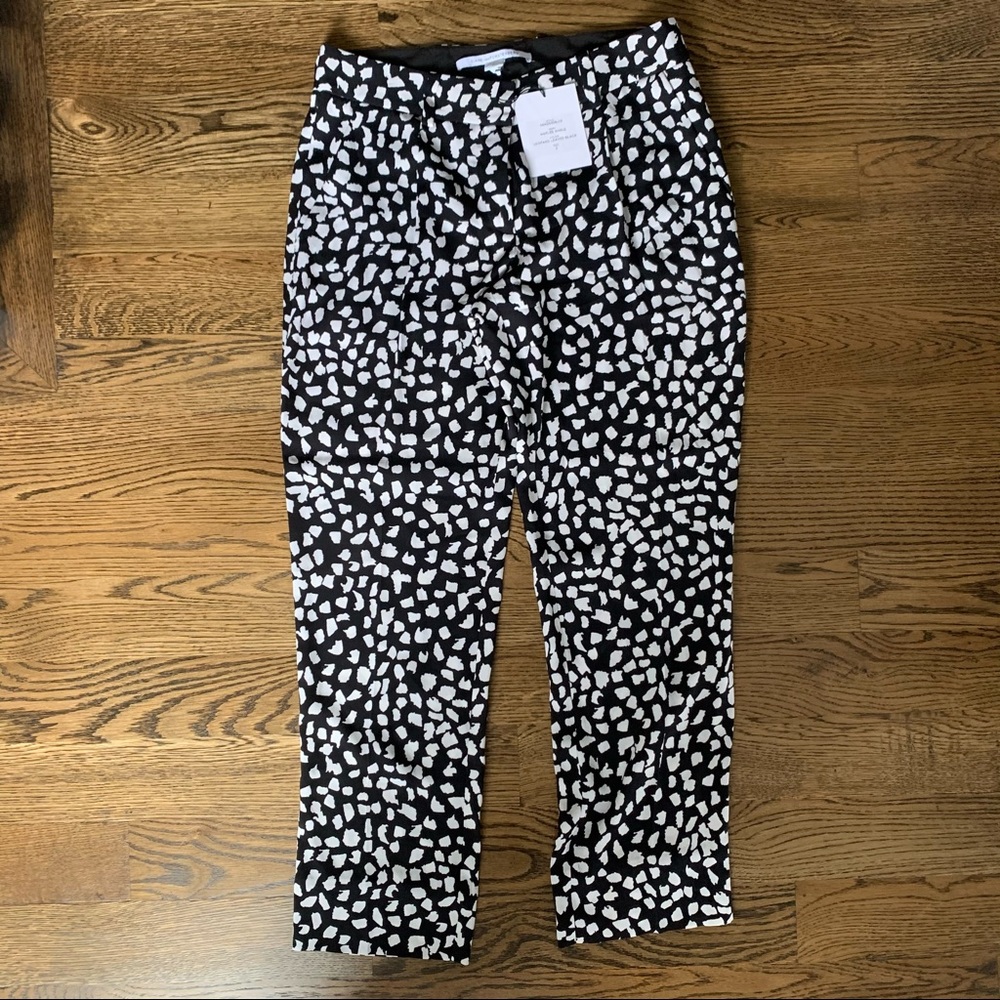DVF Diane Von Furstenburg Naples Silk Pant